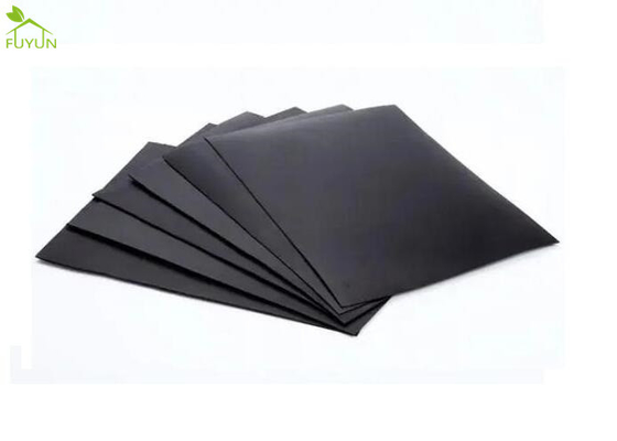 Siêu thị Xây dựng mặt đất Lớp phủ chống rò rỉ 1.0mm Lớp lót vải Geomembrane màu đen HDPE LDPE